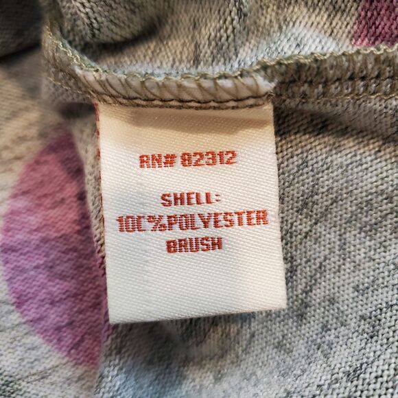 Aryeh Longsleeve Tunic Top Tie Back S Polka Dot Artsy Art to Wear Boho Retro - Picture 10 of 11